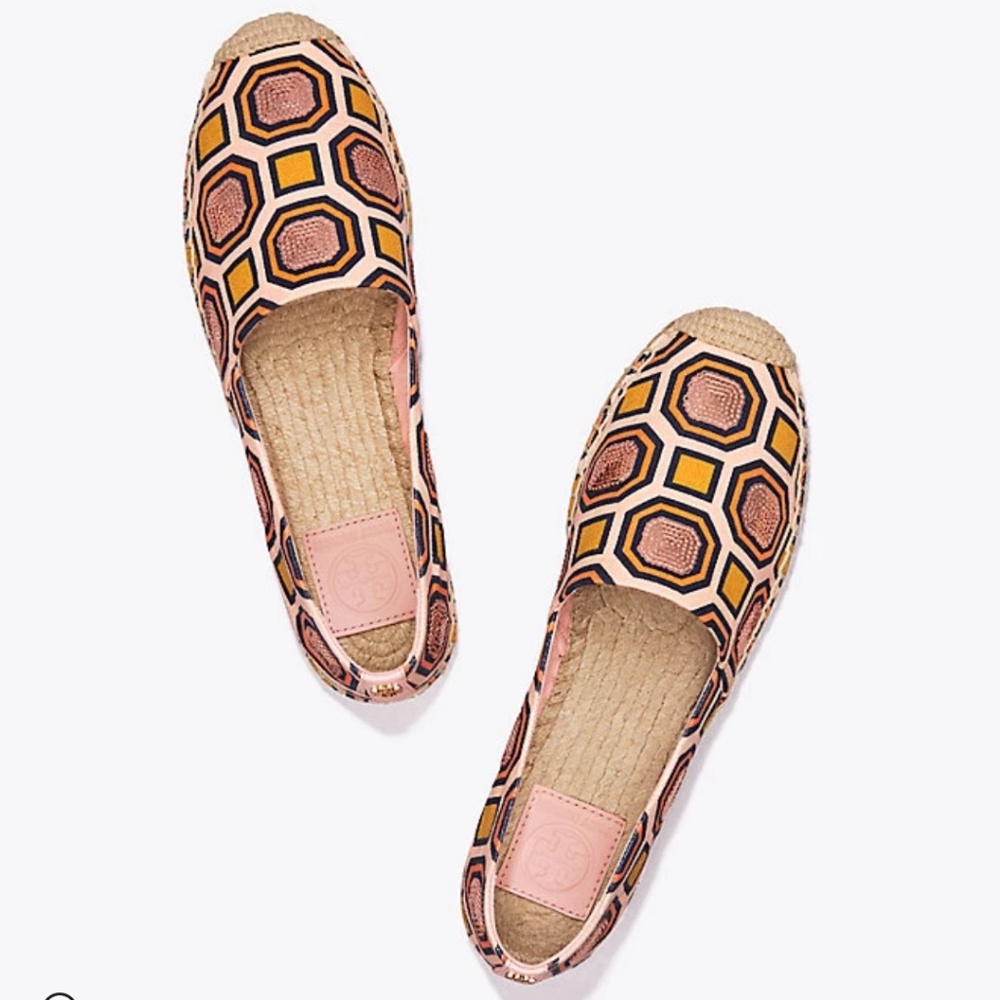 Tory Burch Espadrilles Size 8 NWT